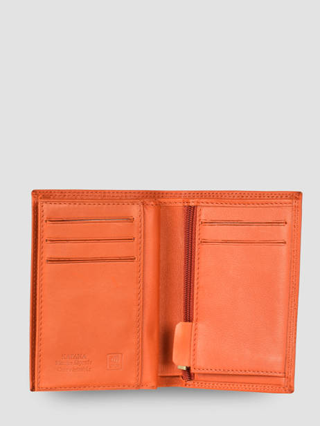 Wallet Leather Katana Orange marina 753096 other view 1