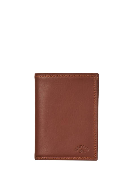 Wallet Leather Katana Brown marina 753096