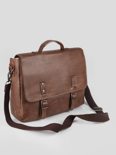 Business Bag Basilic pepper Brown traveler BTRA02 other view 2