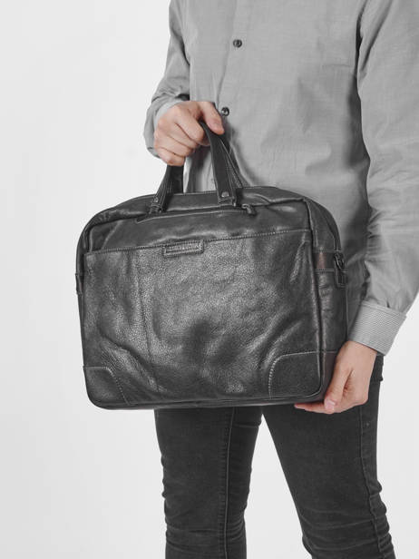 Backpack  Business Bag Arthur & aston Black marco 5 other view 3