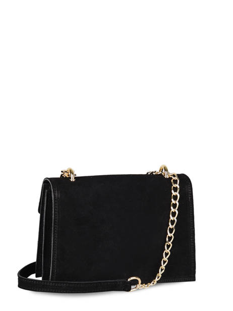 Sac Bandouliere Velvet Cuir Milano Noir velvet VE21121 vue secondaire 4