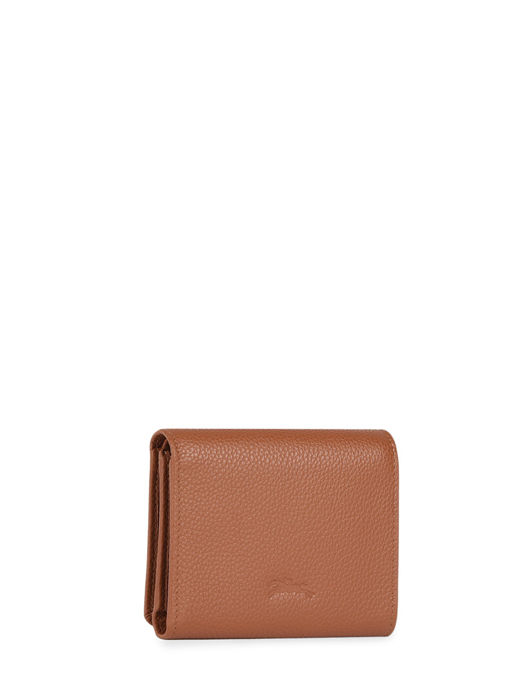 Longchamp Le foulonné Wallet Brown