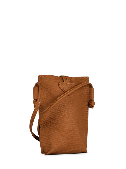 Longchamp Roseau Ipod case / cd holder Brown