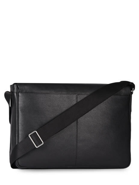 Leather Charles Messenger Bag Le tanneur Black charles TCHA2521 other view 4