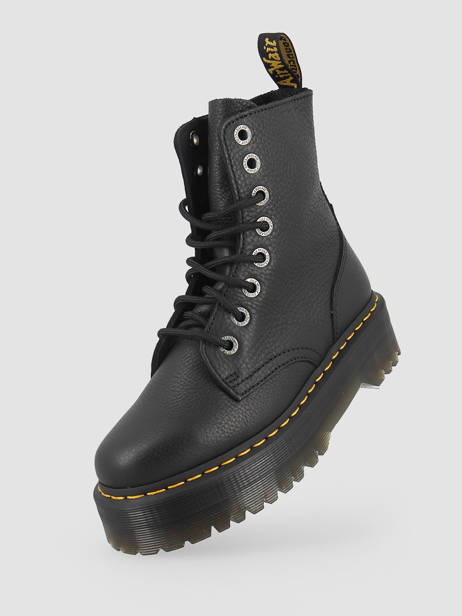 Leather Boots Jadon Soft Pisa  Dr martens Black unisex 26378001 other view 1