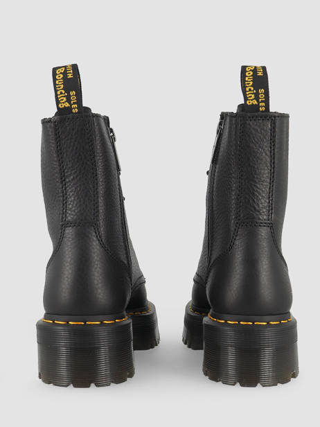 Leather Boots Jadon Soft Pisa  Dr martens Black unisex 26378001 other view 4