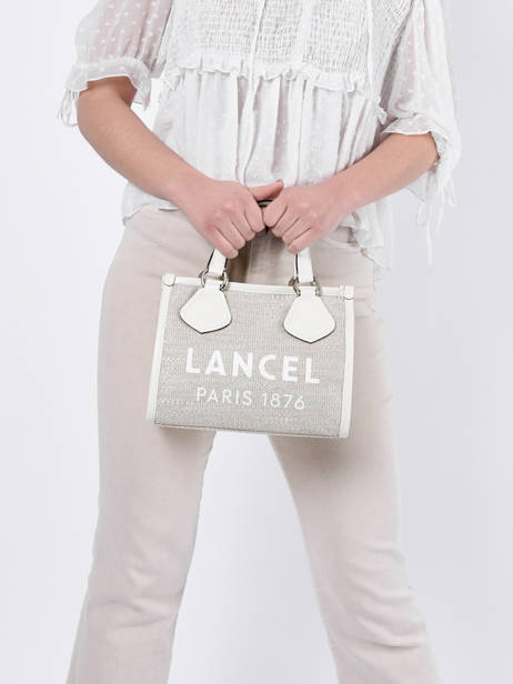 Cabas D'Été Small Tote With Shoulder Strap Lancel cabas d'ete A12006 other view 1