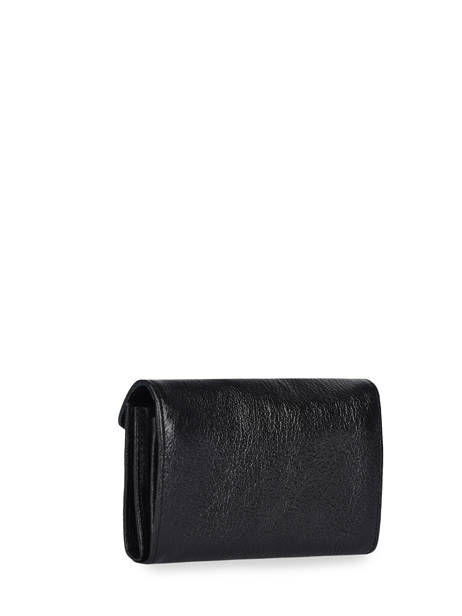 Leather Etincelle Irisée Wallet Etrier Black etincelle irisee EETI701 other view 2