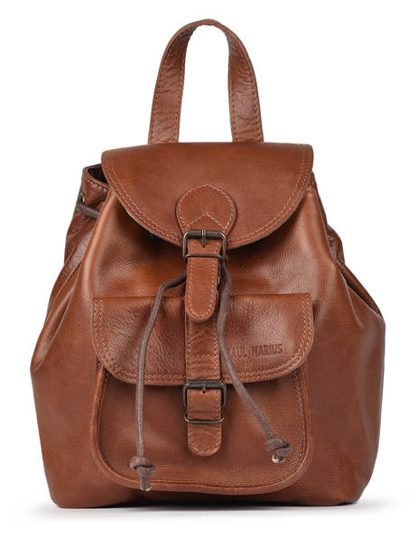 Backpack Le Baroudeur Paul marius Brown vintage BAROUDEU