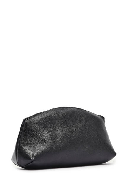 Metallic Leather Etincelle Pouch Etrier Black etincelle irisee EETI753 other view 2