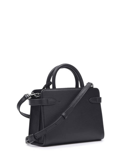 Small Leather Emilie Handbag Le tanneur Black emily PB328670 other view 4