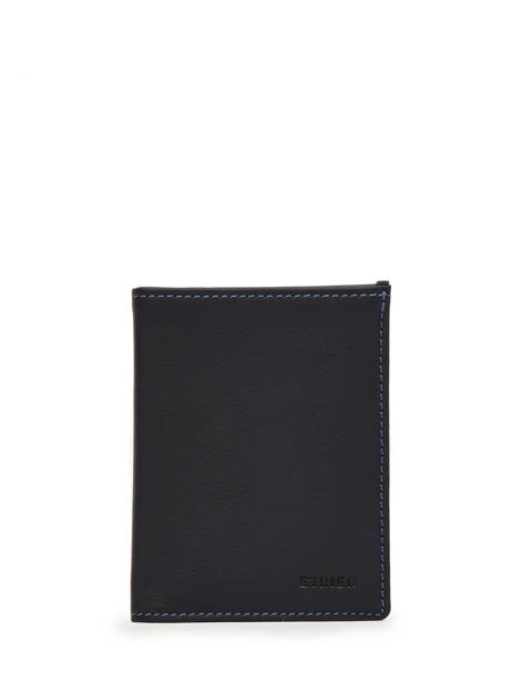 Wallet With Card Holder Paris Leather Etrier Black paris EPAR748 other view 1