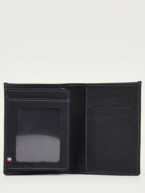 Wallet With Card Holder Paris Leather Etrier Black paris EPAR748 other view 2