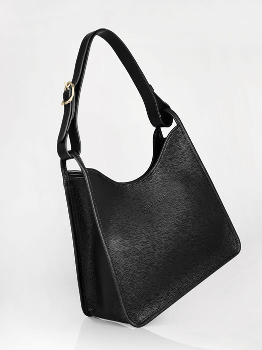 Longchamp Le foulonné Hobo bag Black