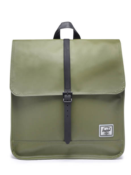 Backpack Herschel Green weather resistant 10998