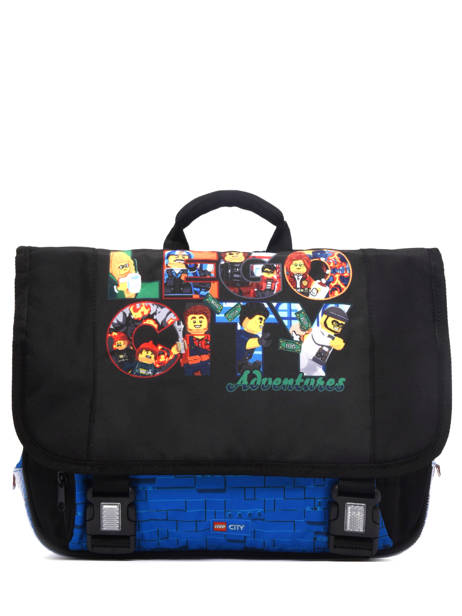 2-compartment  Satchel Lego Black city police adventure 25 other view 1