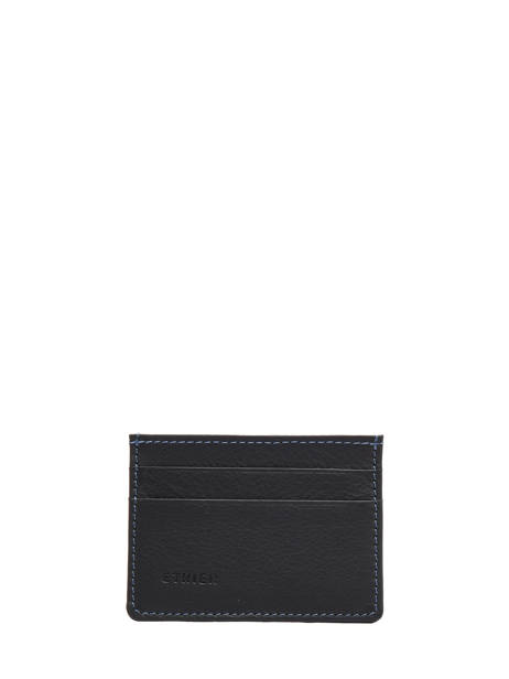 Porte-cartes Paris Cuir Etrier Noir paris EPAR011