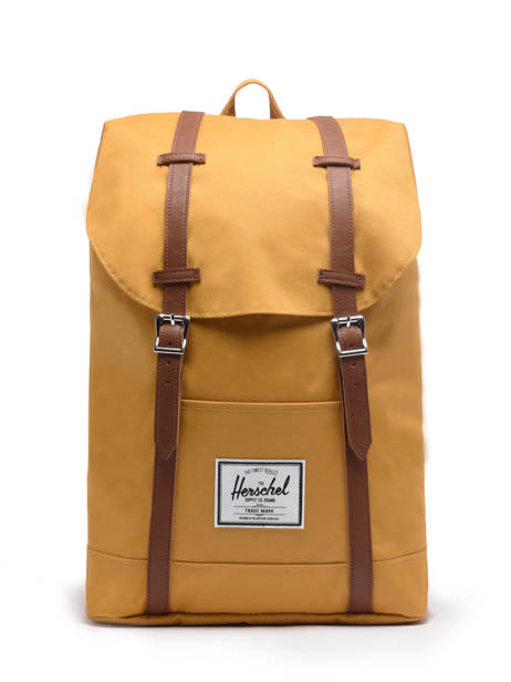 Backpack Retreat 1 Compartment + 15'' Pc Classics Herschel Yellow classics 10066