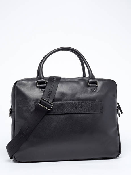 Business Bag Lancaster Black soft vintage homme 31 other view 3