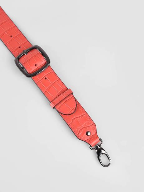 Leather Cairns Shoulder Strap Etrier Orange cairns ECAI070L other view 1