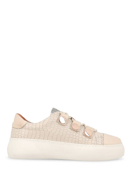 Sneakers Camil In Leather Mam'zelle Beige women CAMIL