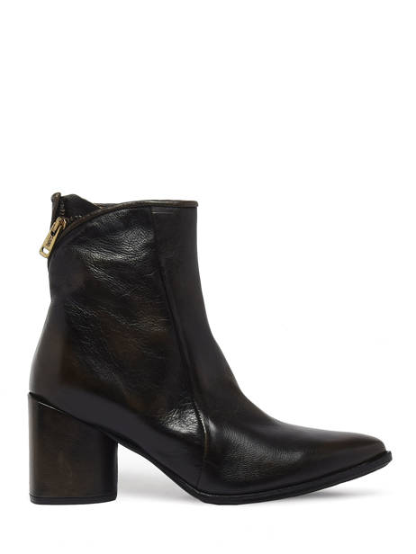 Boots In Leather As98 Green women A98201