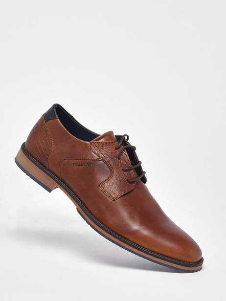 Formal Shoes In Leather Bull boxer Brown men 1008A other view 1