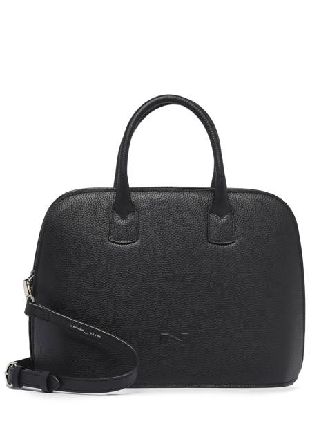 Leather Ally Bowling Bag Nathan baume Black egee 4
