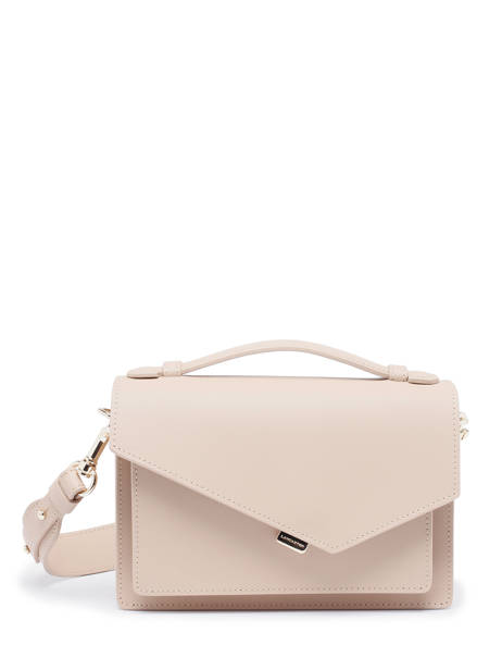 Leather Zoé Crossbody Bag Lancaster Beige zoe 10