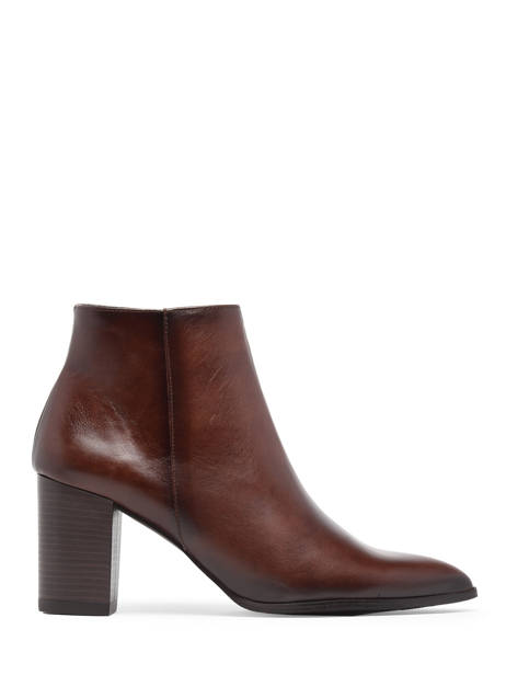 Boots In Leather Folie's Brown women 302CA