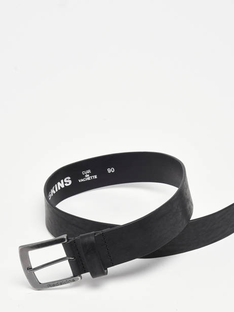 Ceinture Redskins Noir belt NACHOS vue secondaire 3