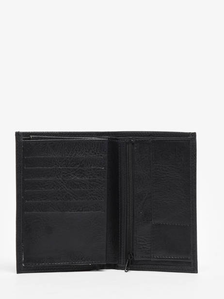 Wallet With Coin Purse Leather Miniprix Black essentiel 8101 other view 1