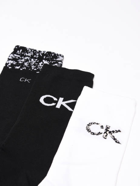 Set Of 3 Pairs Of Socks Calvin klein jeans Multicolor socks women 71219849 other view 2