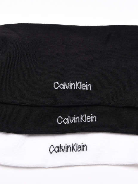 Coffret 3 Paires De Chaussettes Calvin klein jeans Multicolore socks women 71219849 vue secondaire 3