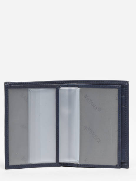 Portefeuille Marina Cuir Katana Bleu marina 753046 vue secondaire 2