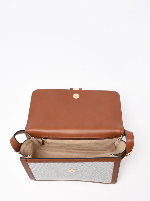 Longchamp Box-trot toile Messenger bag Brown