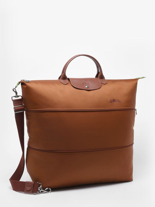 Longchamp Le pliage green Travel bag Brown