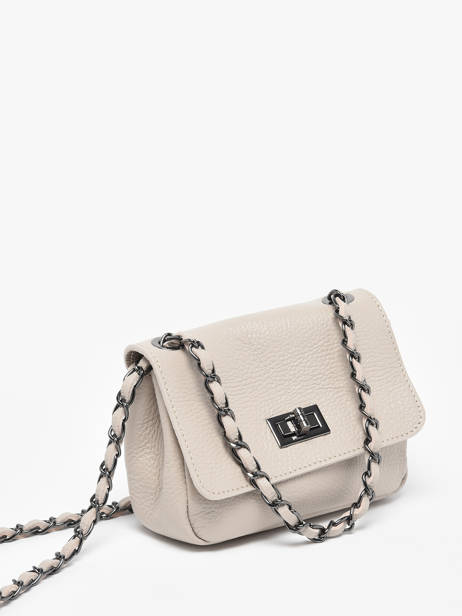 Leather Caviar Crossbody Bag Milano Beige caviar CA21122 other view 2