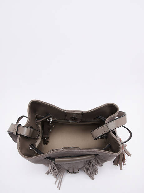Leather Crossbody Bag Nomade Etrier Gray nomade ENOM004S other view 3