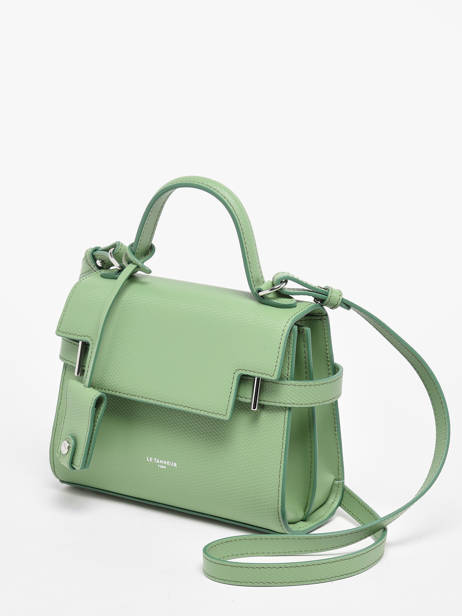Leather Emilie Crossbody Bag Le tanneur Green emily TEMI1000 other view 3