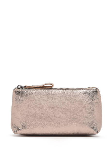 Zipped Leather Nine Pouch Milano Brown nine NI22114N