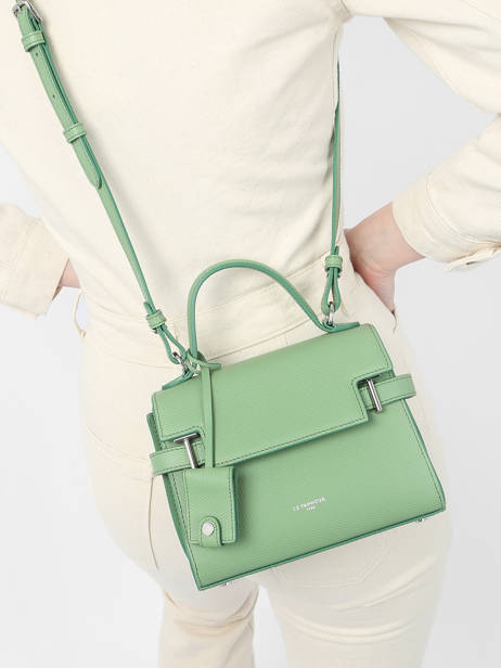 Leather Emilie Crossbody Bag Le tanneur Green emily TEMI1000 other view 2