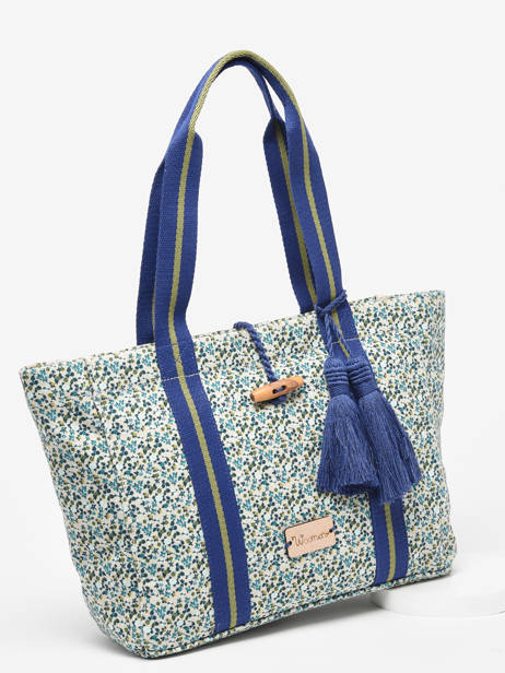 Shopping Bag Persea Cotton Woomen Blue persea WPER14 other view 2