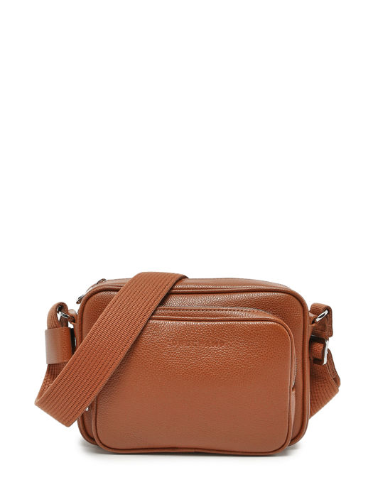 Longchamp Le foulonné Messenger bag Brown
