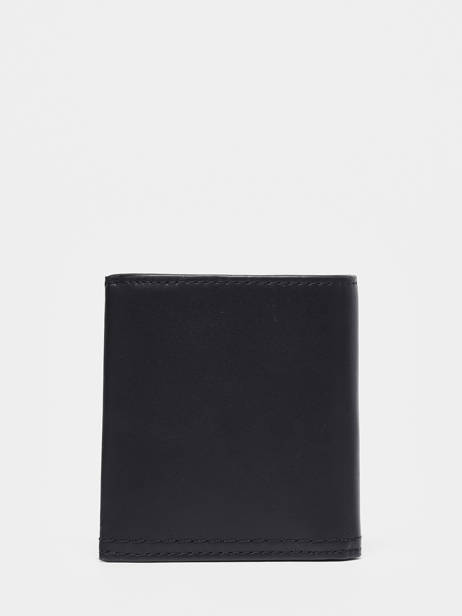 Wallet Leather Calvin klein jeans Black duo stitch K510324 other view 2
