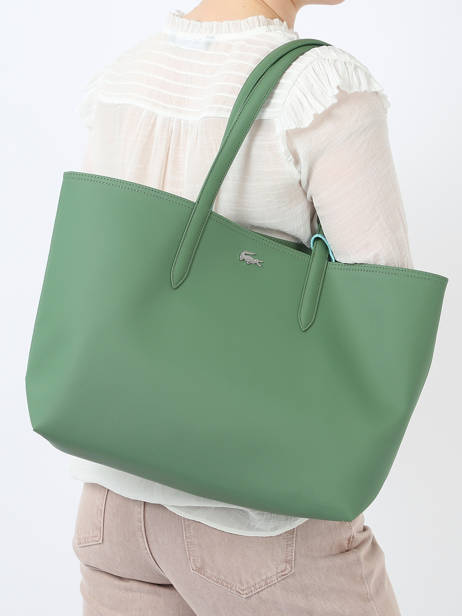 Reversible Shoulder Bag Anna Lacoste Green anna 18SAXPG6 other view 1