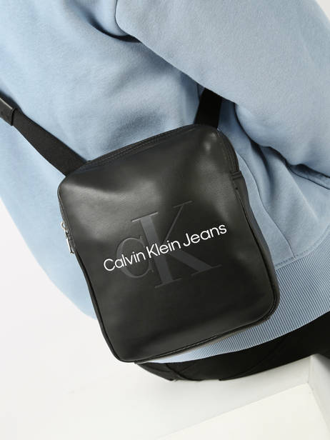 Crossbody Bag Calvin klein jeans Black monogram soft K510108 other view 1