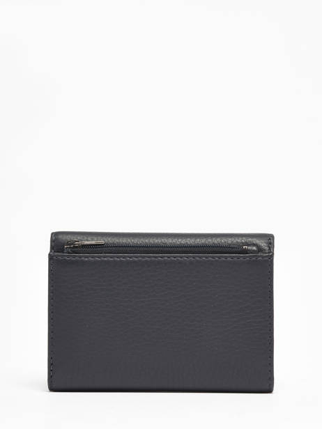 Wallet Leather Yves renard Blue foulonne 29421 other view 2