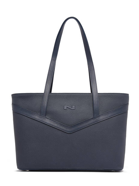 Leather Jelly Shoulder Bag Nathan baume Blue ines 2