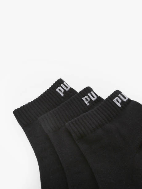 Pack Of 3 Pairs Of Socks Puma Black socks 27108001 other view 1